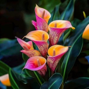 Калла Оникс купить по цене от 450р. в интернет-магазине «Посадика» с доставкой почтой в в Тереке и по всей России – [изображение №1].